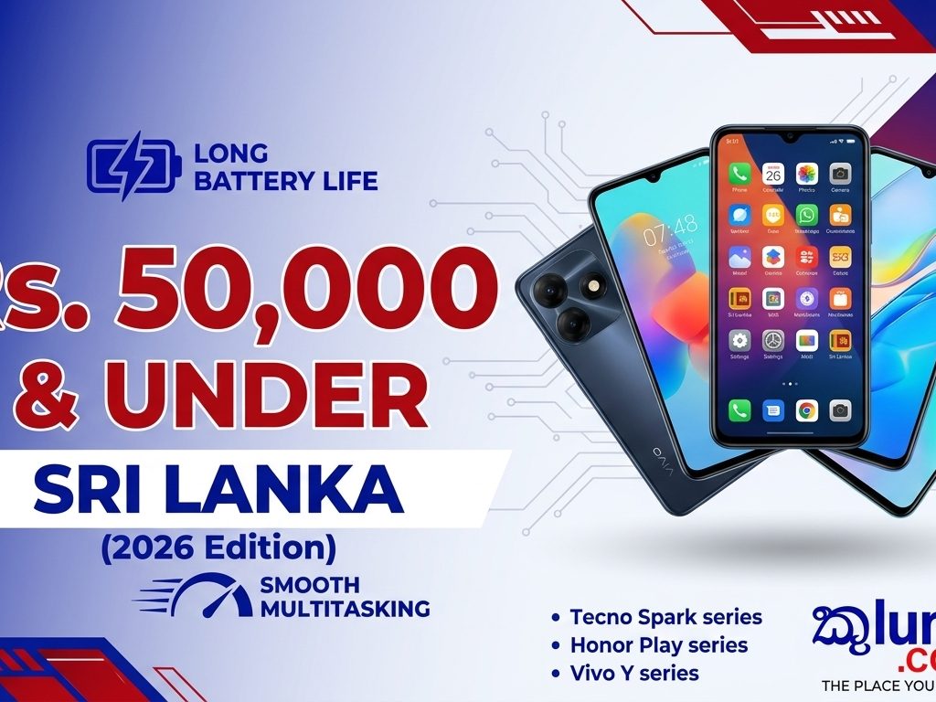 Best smartphones under 50000 in Sri Lanka - Kulunucom