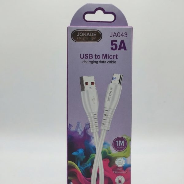 Jokade JA043 5A USB to Micro Data Cable
