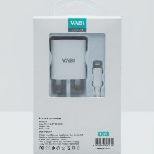 VABi H6 18W Travel Charger