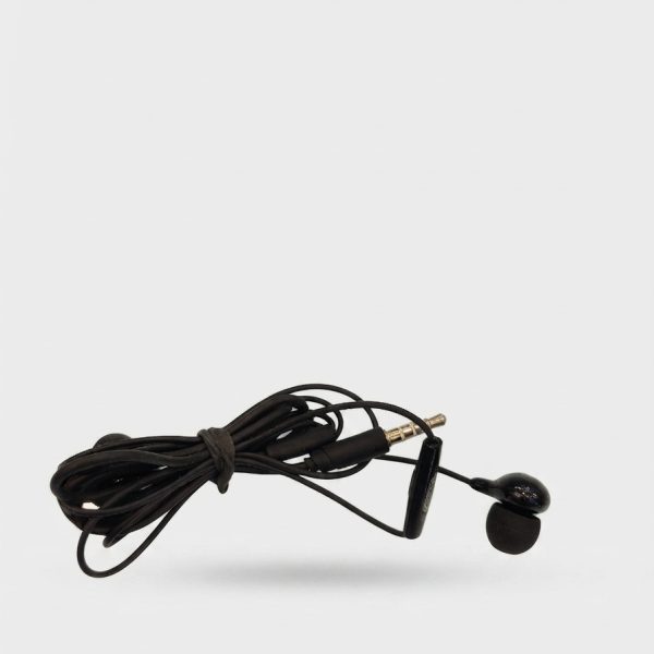 In-Ear Wired Stereo Earphones with 3.5mm Jack (Black)