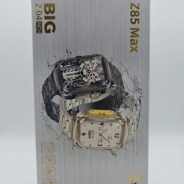 Z85 Max Smartwatch with 2.04" Big Display and Metal Strap