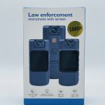 Law Enforcement Body Camera Instrument with Screen and 1080P Resolution