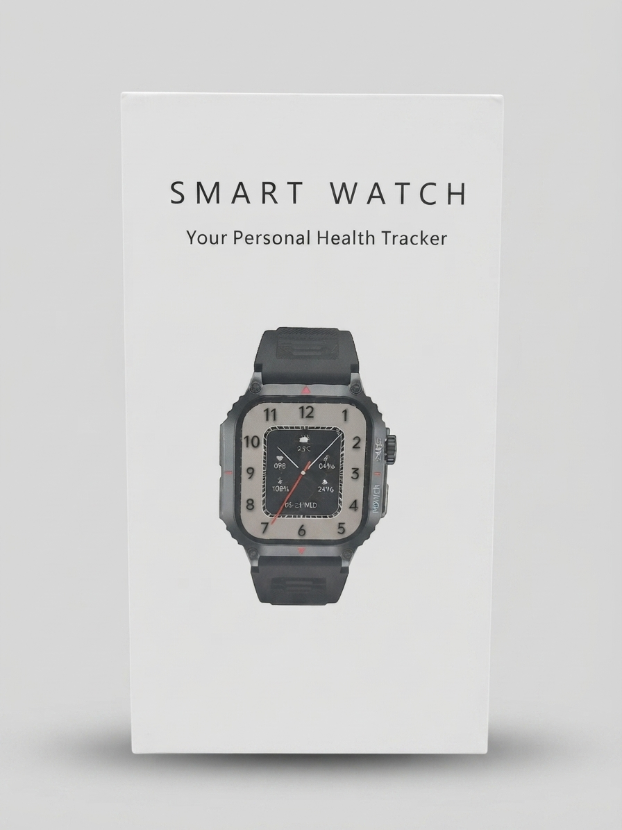 Gemini_Generated_Image_f0fswjf0fswjf0fs Smart Watch - Your Personal Health Tracker - Image 1