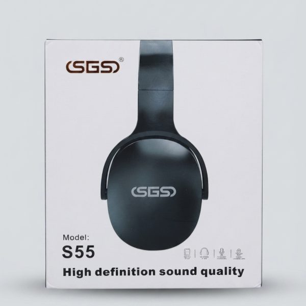 SGS S55 High Definition Sound Quality Wireless Headphones