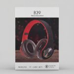 B39 Head-Mounted Wireless Bluetooth Headphones with TF Card and MP3 Support