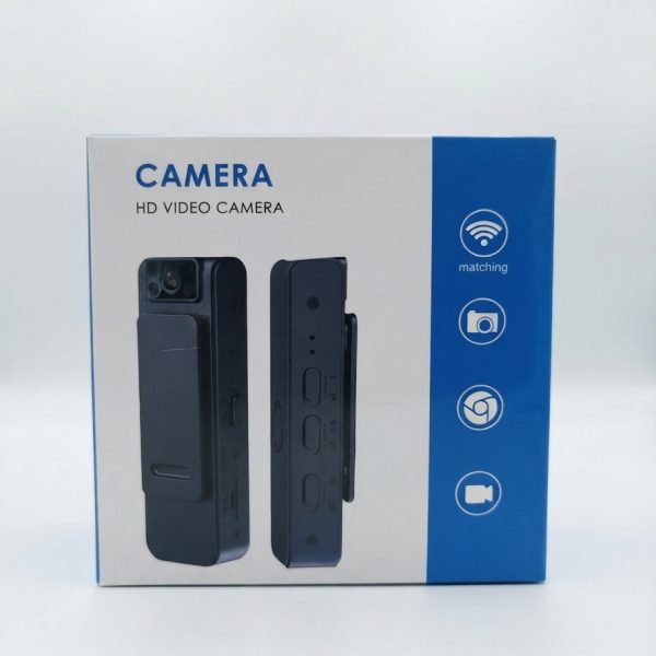 Mini HD Video Body Camera with Wi-Fi & Magnetic Clip