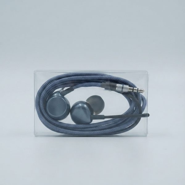 AKG Metallic Finish Braided In-Ear Wired Earphones with 3.5mm Jack (Space Grey)