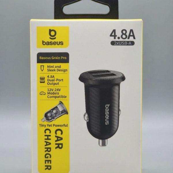 Baseus Grain Pro 4.8A Car Charger
