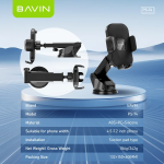 BAVIN PS74 Automatic Car Mount Smart 360 Head Rotation Automatic Lock & Unlock for Optimal Viewing - Image 3