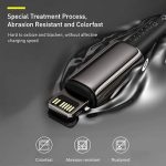 Baseus Tungsten Gold Fast Charging Data Cable Type-C to iP PD 20W 1m Black - Image 6