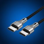 ASPOR AC-19 60W USB-C to USB-C Nylon Cable (1m) - Image 2