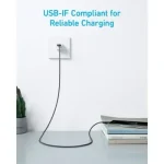 Anker 322 Usb-A To Usb C Cable 3ft Braided - Image 4
