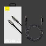 Baseus Tungsten Gold Fast Charging Data Cable Type-C to iP PD 20W 1m Black