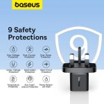 Baseus 20W GaN5 Mini Fast Charger Type-C UK Pin - Image 6