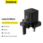 Baseus 20W GaN5 Mini Fast Charger Type-C UK Pin - Image 2