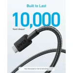 Anker 322 Usb-A To Usb C Cable 3ft Braided - Image 5