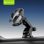BAVIN PS73 Universal Car Mount Phone Holder Flexible Mount 360 Head Rotation w/ Suction Cup