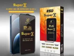 Super X ESD Tempered Glass Big Curved Edge Screen Protector For Iphones and Android phones