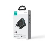 JR-TCN03 4.8A 4USB Charger-Black EU/UK - Image 2