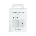 Samsung Original 25W Adapter USB-C 3 Pin - White
