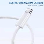 LITO USB Type-C to Type-C Cable, 60W PD Fast Charging 1M - Image 6