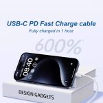 LITO USB Type-C to Type-C Cable, 60W PD Fast Charging 1M - Image 5