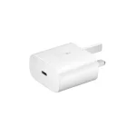Samsung Original 25W Adapter USB-C 3 Pin - White - Image 3