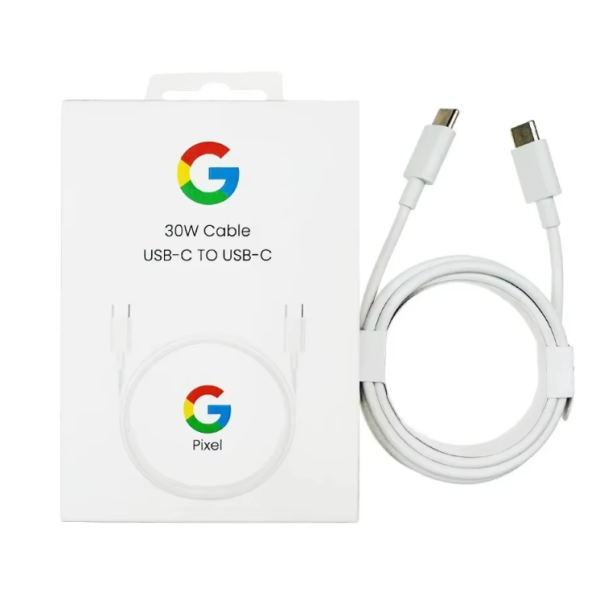 30W USB-C to Type-C 100CM Fast Charging Cable for Google Pixel