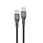 ASPOR AC-19 60W USB-C to USB-C Nylon Cable (1m) - Image 5