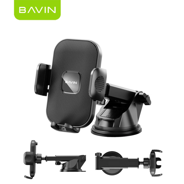 BAVIN PS74 Automatic Car Mount Smart 360 Head Rotation Automatic Lock & Unlock for Optimal Viewing