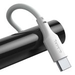 Baseus Simple Wisdom Data Cable Kit 150cm USB to Type-C 5A 2Pcs/Set - White - Image 7