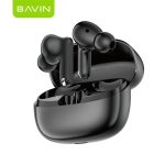 BAVIN BA100 TWS Bluetooth Hi-Res Audio Earbuds w/ Touch Control & AI Smart QR Code Earphone Key